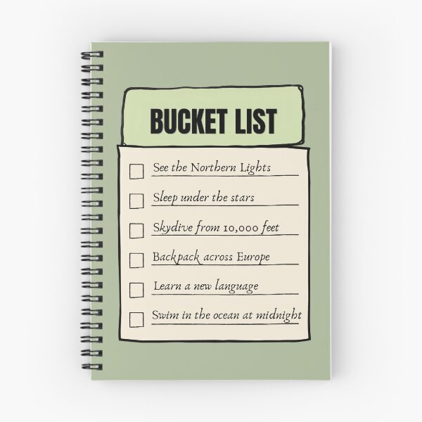 Item preview, Bucket list 1 designed and sold by GasconyPassion.