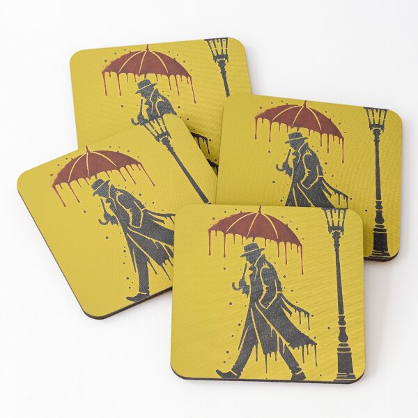 Item preview, Solitary Stride in Yellow designed and sold by Fluid Paint Art.