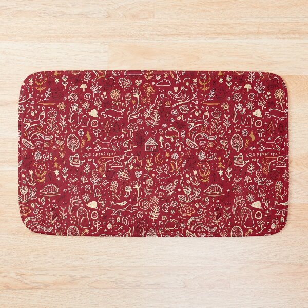 Item preview, 22 Whimsical Hand Drawn Folk Art Doodle Pattern designed and sold by ART ATTACK ZONE.