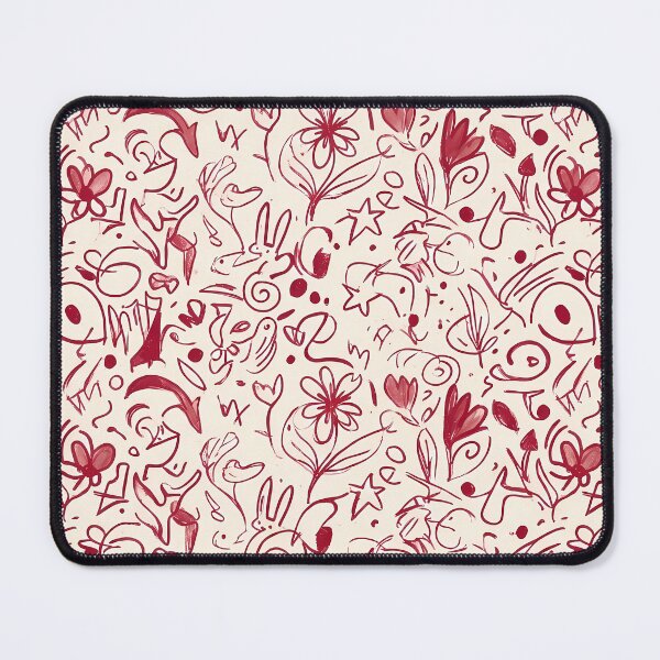 Item preview, 33 Whimsical Hand Drawn Folk Art Doodle Pattern designed and sold by ART ATTACK ZONE.