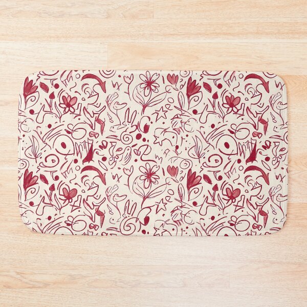 Item preview, 33 Whimsical Hand Drawn Folk Art Doodle Pattern designed and sold by ART ATTACK ZONE.
