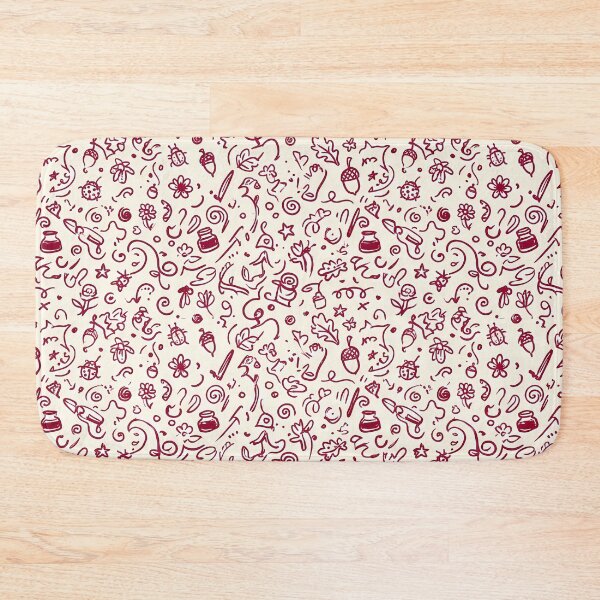Item preview, 44 Whimsical Hand Drawn Folk Art Doodle Pattern designed and sold by ART ATTACK ZONE.