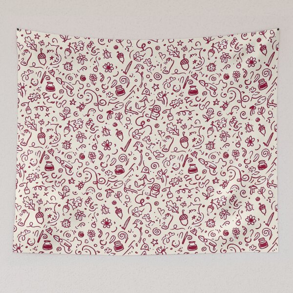 Item preview, 44 Whimsical Hand Drawn Folk Art Doodle Pattern designed and sold by ART ATTACK ZONE.