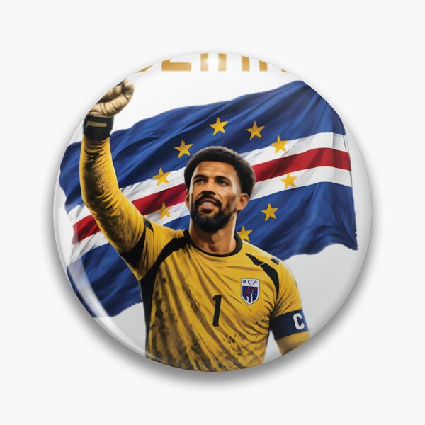 Item preview, Cape Verde Soccer Goalkeeper Design for Football Fans and Supporters designed and sold by Slumpgodj.
