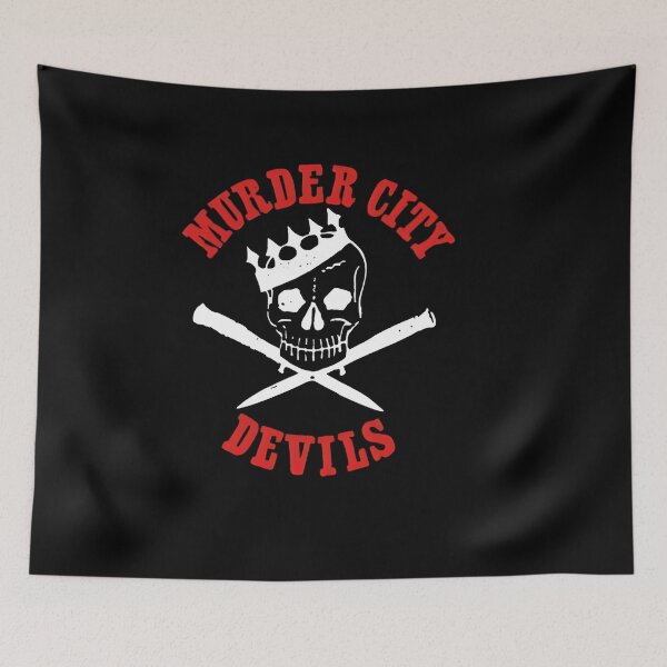 Item preview, Murder City Devils Crown Skull  designed and sold by QuirkNestArt.