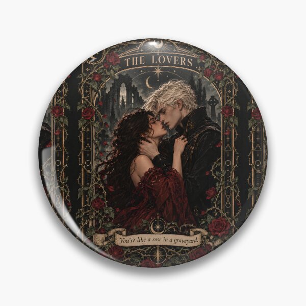 Item preview, The Lovers Tarot – You’re Like a Rose in a Graveyard - Alchemised designed and sold by daintyriot.