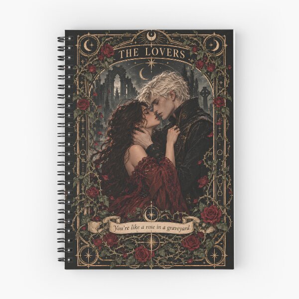 Item preview, The Lovers Tarot – You’re Like a Rose in a Graveyard - Alchemised designed and sold by daintyriot.