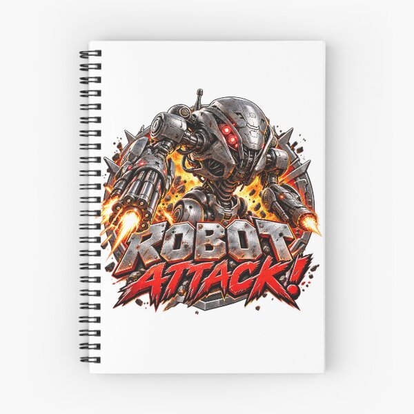 Item preview, Robot Attack! designed and sold by Moviebuff91.
