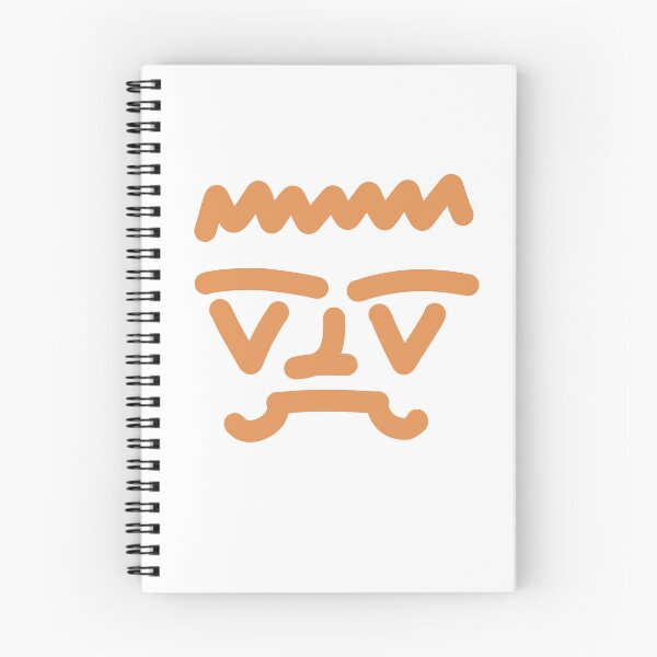 Item preview, Chill Orange Doodle Face designed and sold by felipemaldonadoart.