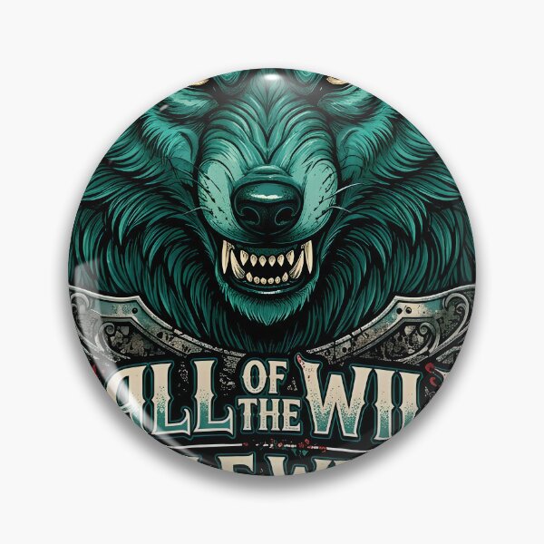 Item preview, Call of the Wild Wolf Within Fierce Predator Gothic Art designed and sold by BrainConstip.