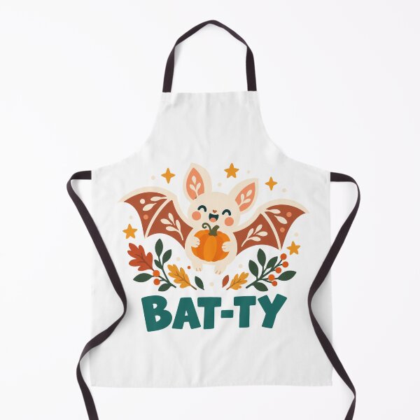 Item preview, Bat-ty Cute Bat Holding Pumpkin Halloween Fall Kawaii Bat designed and sold by Backsay.