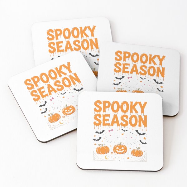 Item preview, Spooky Season Cute Ghosts Pumpkins Halloween - Kawaii Halloween Tshirt designed and sold by Mittu96.