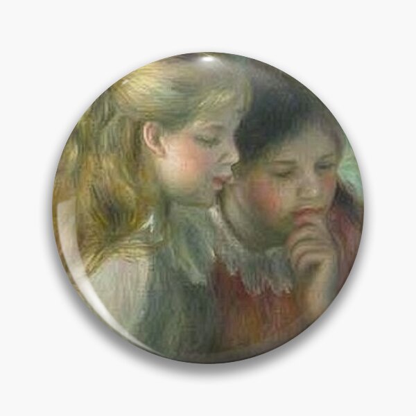 Item preview, Reading, two young girls reading designed and sold by Shoupay.
