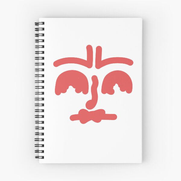 Item preview, Melancholy Coral Doodle Face designed and sold by felipemaldonadoart.