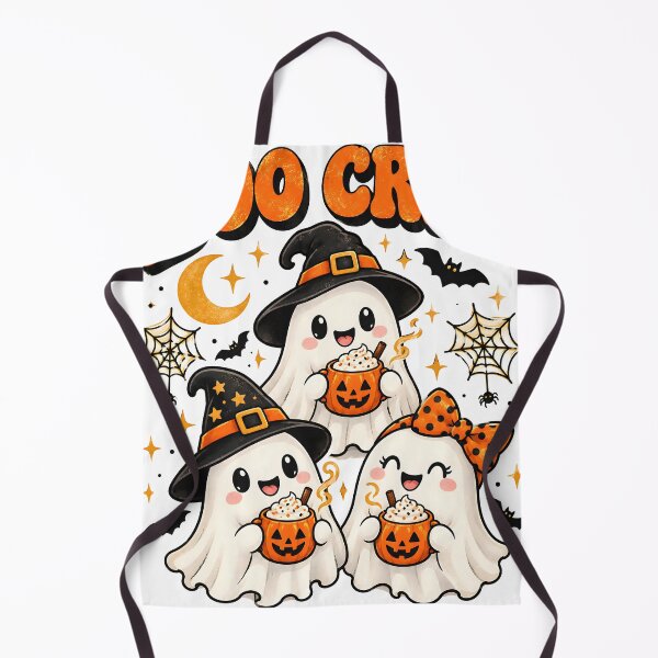 Item preview, Boo Crew Ghosts With Pumpkin Lattes designed and sold by Pure Craft.