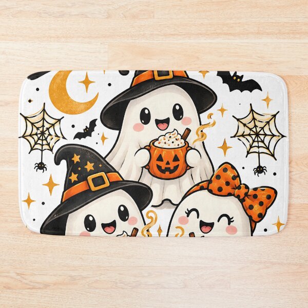 Item preview, Boo Crew Ghosts With Pumpkin Lattes designed and sold by Pure Craft.
