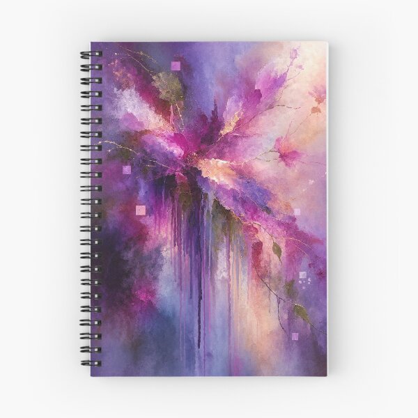 Item preview, Ethereal Symphony Purple Magenta Abstract Art designed and sold by Joey Santiago.