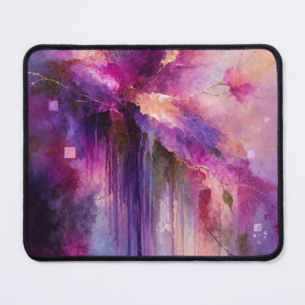 Item preview, Ethereal Symphony Purple Magenta Abstract Art designed and sold by Joey Santiago.