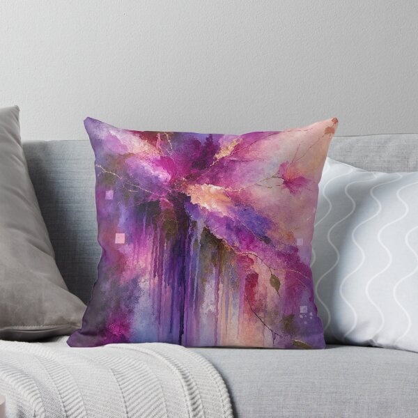 Item preview, Ethereal Symphony Purple Magenta Abstract Art designed and sold by Joey Santiago.