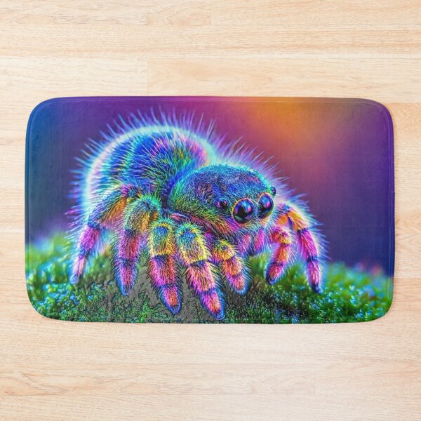 Item preview, Neon rainbow spider designed and sold by KingsArtworx 2.