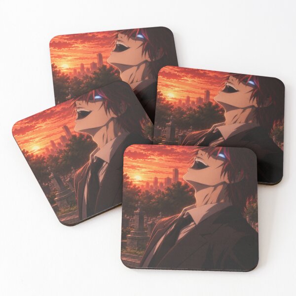Item preview, Light Yagami Maniacal Laugh Graveyard Death Note (HIGH-QUALITY) designed and sold by ShawnMorrisDesigns.