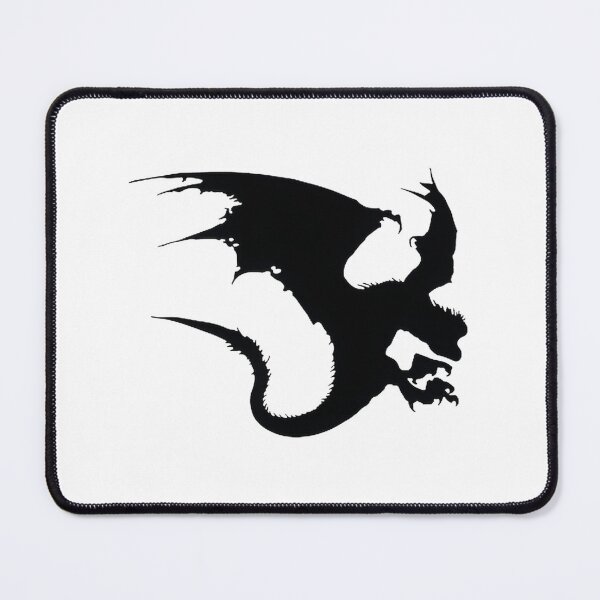 Item preview, Fierce Attacking Dragon Illustration with Dynamic Action Pose designed and sold by onceatwice.