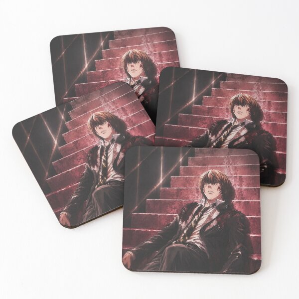 Item preview, Light Yagami Defeated Staircase Death Note (HIGH-QUALITY) designed and sold by ShawnMorrisDesigns.