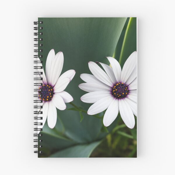 Item preview, White Daisies with Violet Hearts designed and sold by Kimberly Palmer.