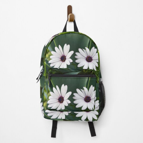 Item preview, White Daisies with Violet Hearts designed and sold by Kimberly Palmer.