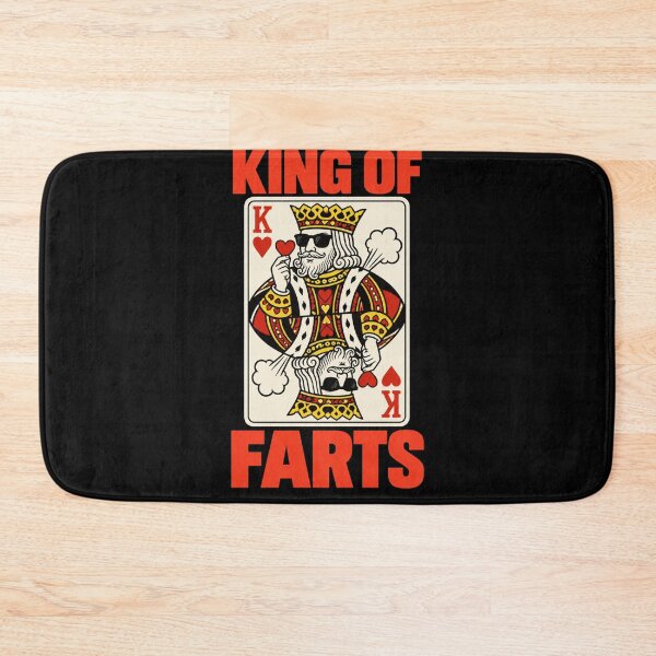 Item preview, king of farts funny playing card king parody tee designed and sold by anapldv.