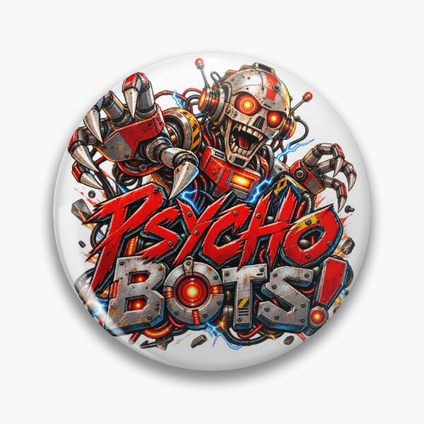 Item preview, Psycho Bots! designed and sold by Moviebuff91.