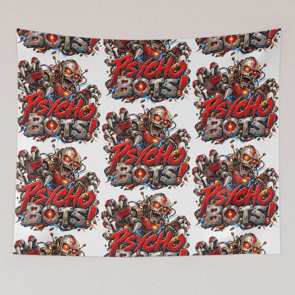Item preview, Psycho Bots! designed and sold by Moviebuff91.