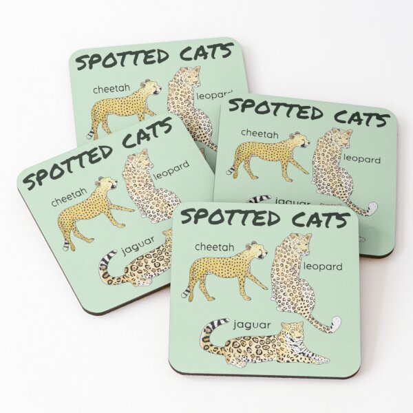Item preview, spotted cats designed and sold by creativecowgirl.