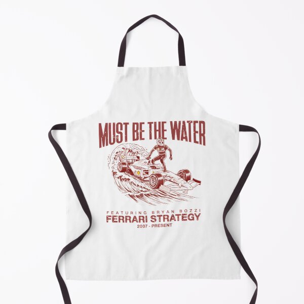 Item preview, Must Be The Water Inspirational Ferrari Racing Strategy Design designed and sold by Nolan Wolf.