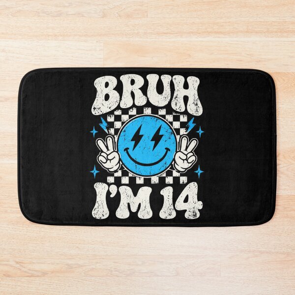 Item preview, Bruh 14 Funny Retro Smiley Peace Vibe Graphic designed and sold by anapldv.