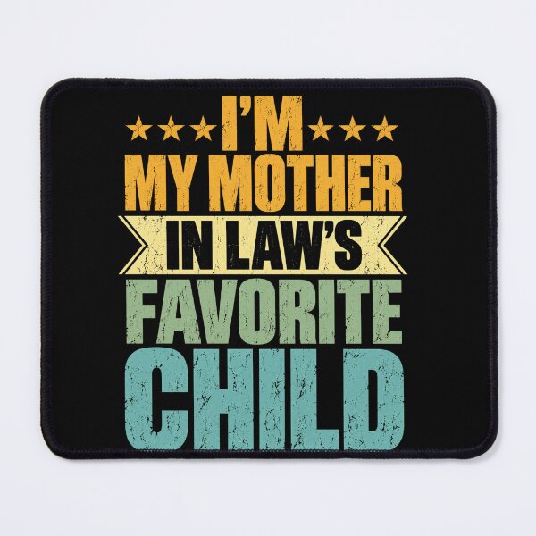 Item preview, mother in law favorite bold retro family quote designed and sold by anapldv.