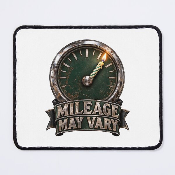 Item preview, Mileage May Vary Birthday Odometer designed and sold by TrendTribeTP.