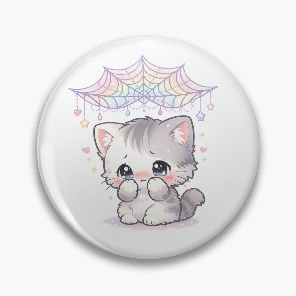 Item preview, Pastel Web Charm Kitty designed and sold by Sommium .