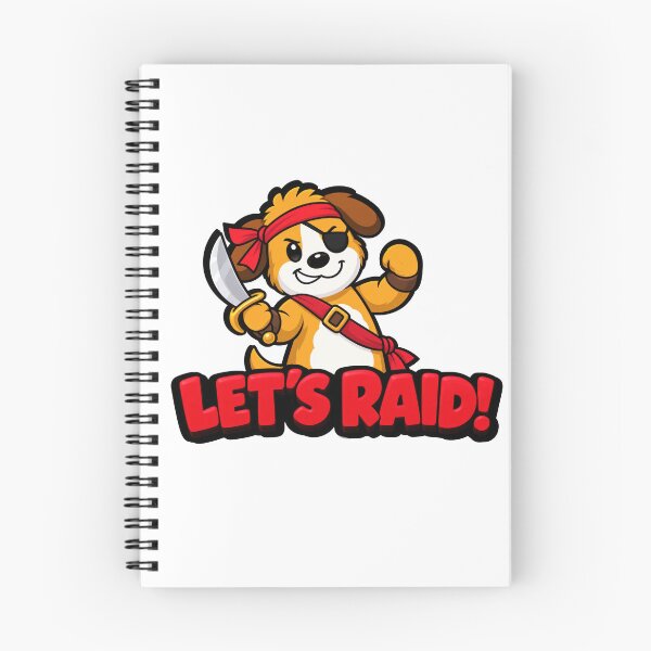 Item preview, Ham & Shiggles - Let's Raid! designed and sold by Ham&Shiggles.