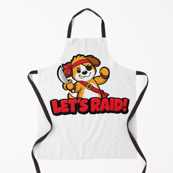 Item preview, Ham & Shiggles - Let's Raid! designed and sold by Ham&Shiggles.