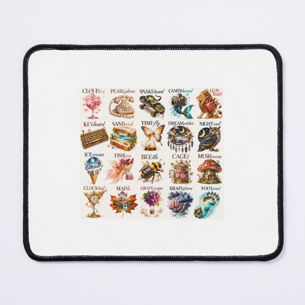 Item preview, All the Funny Words Collection pun wordplay magical designed and sold by VISO-art.