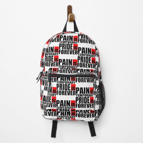 Item preview, Pain is Temporary Pride is Forever Motivational Quote Design designed and sold by onceatwice.