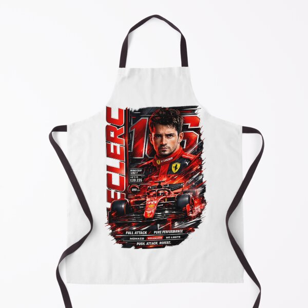 Item preview, Leclerc Inspired Racing Design for Motorsport Enthusiasts designed and sold by Nolan Wolf.
