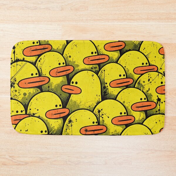 Item preview, Playful Yellow Ducks Pop Art Splatter designed and sold by Artistikastore.