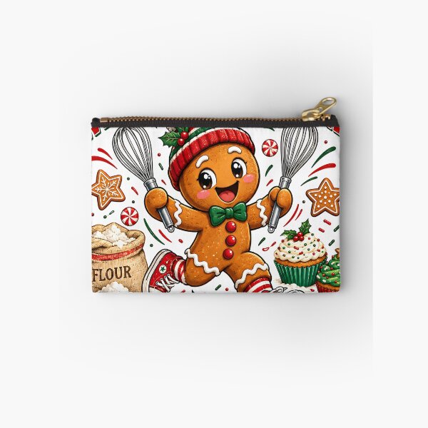Item preview, Gingerbread Man Whisking Away Christmas Calories designed and sold by Pure Craft.