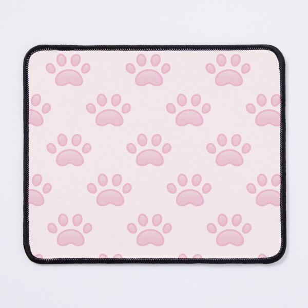 Item preview, Pattern of Cute Pastel Cat Paws - Kawaii Chibi illustration designed and sold by Agamaji.