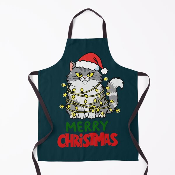 Item preview, Cute Persian Cat Merry Christmas Holiday Art designed and sold by stormk10.