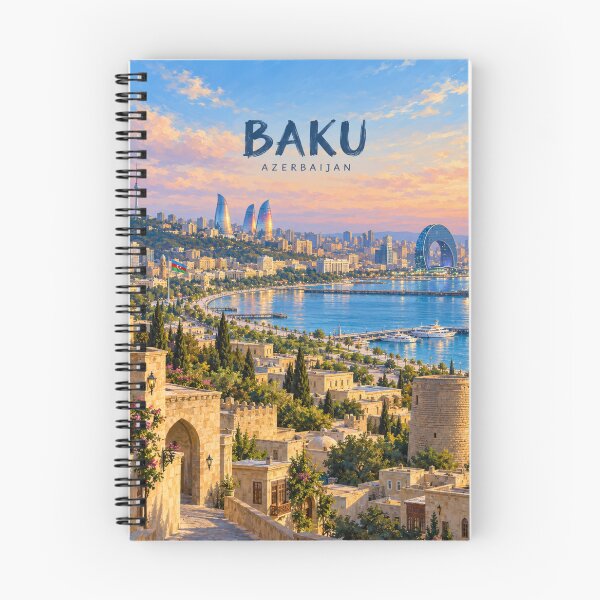 Item preview, Baku Painterly Azerbaijani City Impression designed and sold by MichaeIRellov.