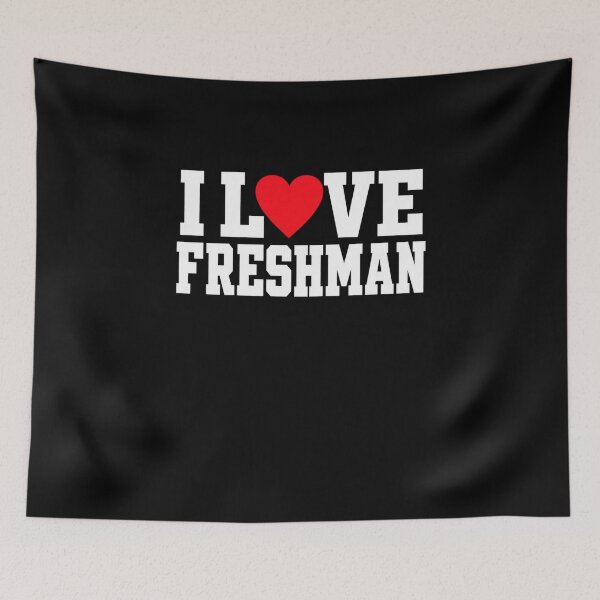 Item preview, Love Freshman Bold College Heart Graphic for School Spirit designed and sold by anapldv.