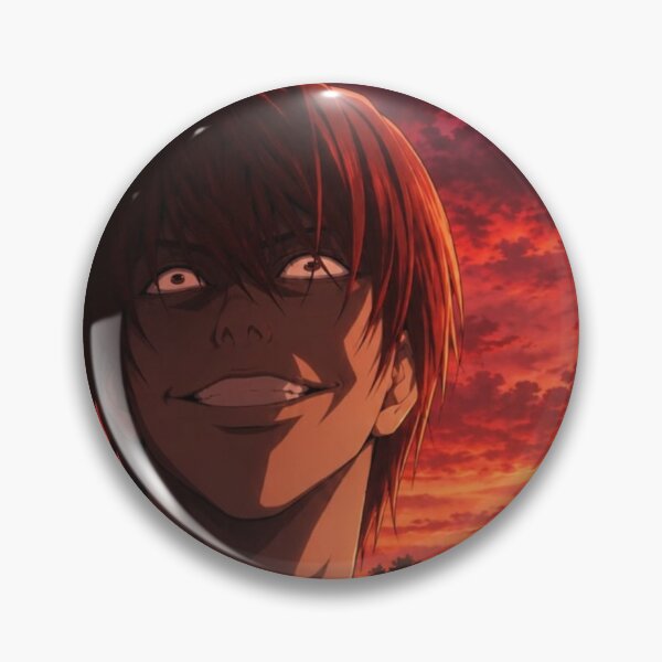 Item preview, Light Yagami Evil Smirk Graveyard Death Note (HIGH-QUALITY) designed and sold by ShawnMorrisDesigns.